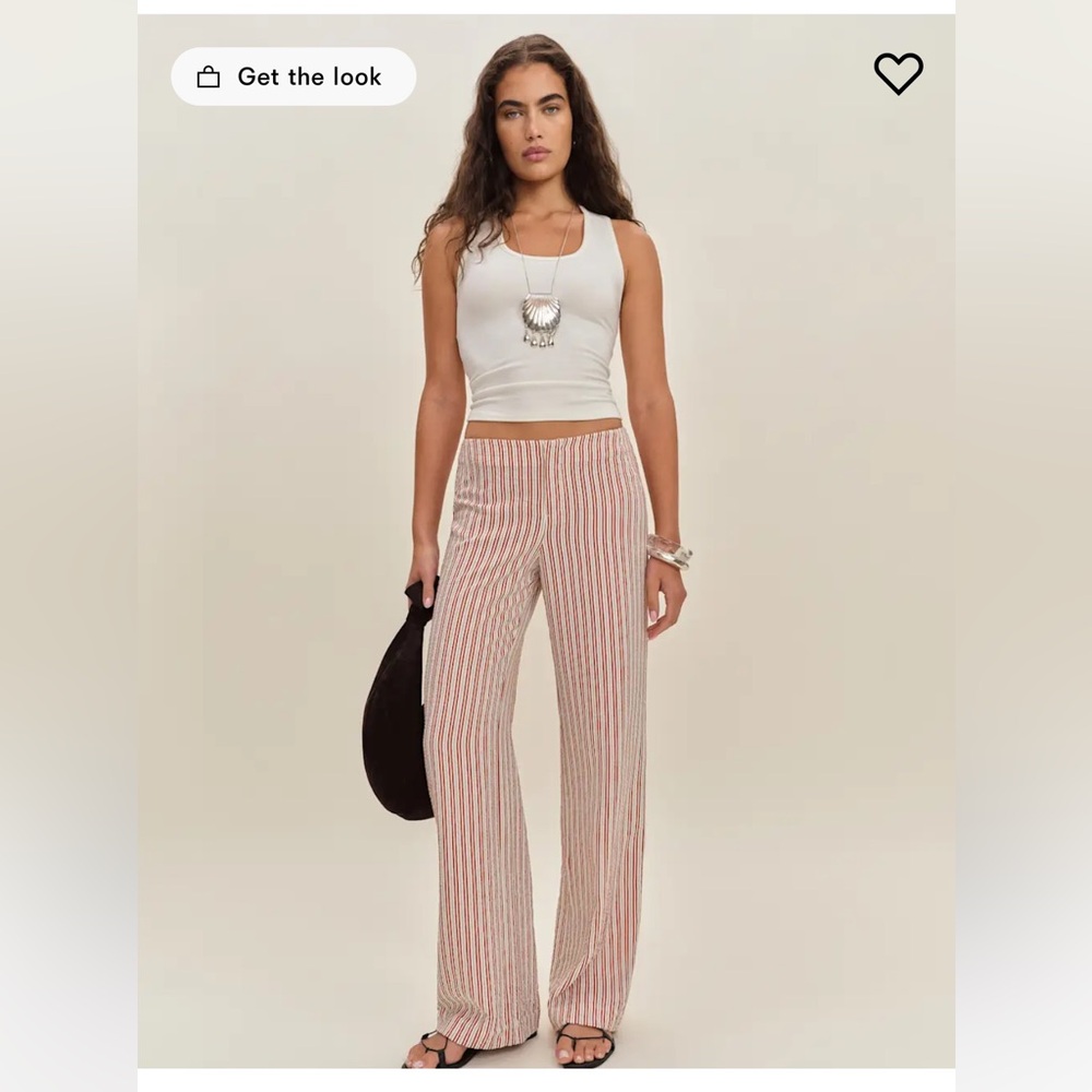 Reformation Vida Low Rise Pant